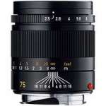 Leica SUMMARIT-M 75mm f2.5 Lens (p/n 11645) Leica SUMMARIT-M 75mm f2.5 Lens (p/n 11645)